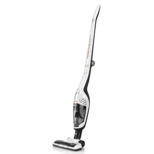 Aspirator vertical 2 in 1 ETA Moneto II 5453 90000, Autonomie 50 minute, Iluminare LED perie, Maner ergonomic, Filtru HEPA, Recipinet 0.55 l (Alb)