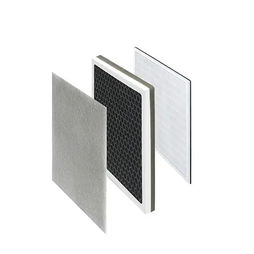 Filtru 3in1 pentru purificatorul de aer MUHLER APM-350UVS, Plastic, Alb