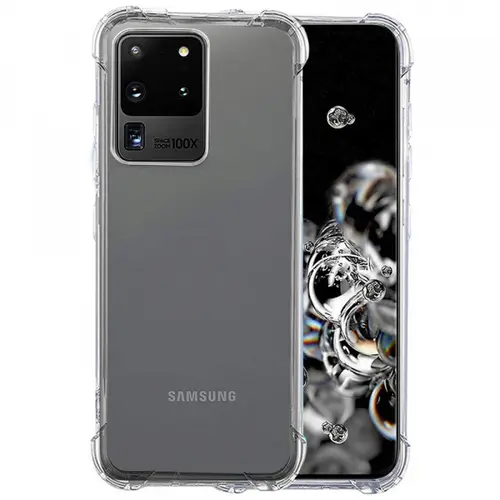 Husa pentru Samsung Galaxy S20 Ultra 5G G988 / S20 Ultra G988, Techsuit, Shockproof Clear, Transparenta
