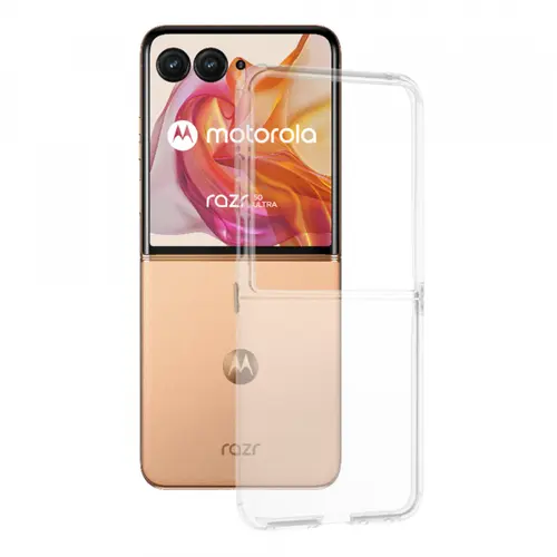 Husa Techsuit Clear pentru Motorola Razr 50 Ultra, Transparent