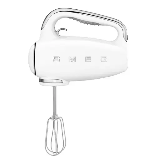Mixer manual SMEG HMF01WHEU, Stil anii 50, 9 viteze, 250 W (Alb)