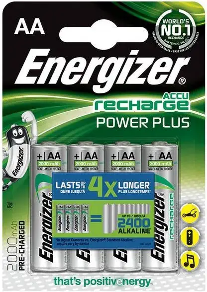 Acumulatori Foto Energizer 7638900394818, AA, 1.2V, 2000mAh, 4 buc