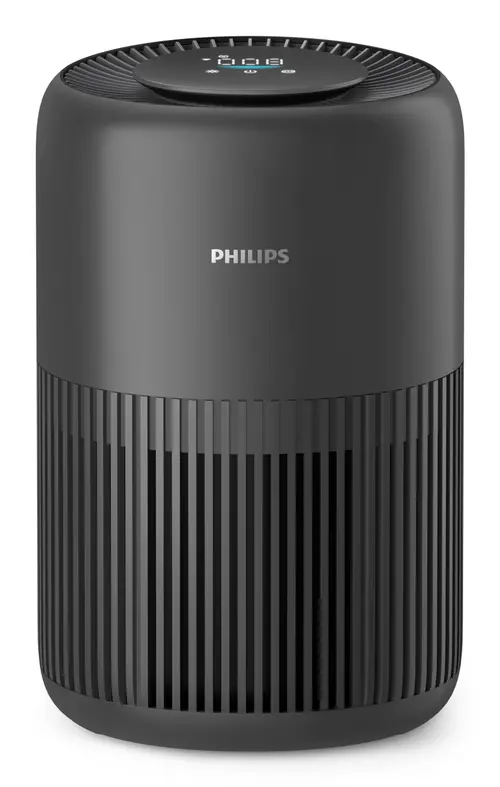 Purificator de aer inteligent Philips PureProtect Mini seria 900 AC0951/13, 250 m3/h, 65 mp, Filtre HEPA si carbon activ (Gri)
