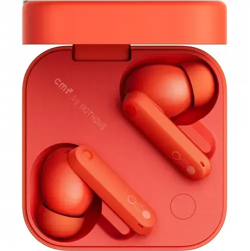 Casti True Wireless In-Ear CMF by Nothing Buds Pro 2, Bluetooth, TWS, ANC, MultiPoint, 6 Microfoane, Clear Voice 3.0, IP55 (Portocaliu)