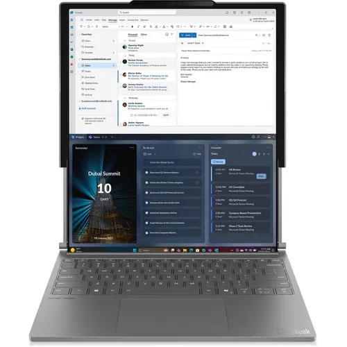 Laptop Lenovo ThinkBook Plus G6 Rollable (Procesor Intel® Core™ Ultra 7 258V (12M Cache, up to 4.80 GHz) 14inch- 16.7inch 2000 x 1600 (14inch Roll In) / 2000 x 2350 (16.7'' Roll Out) 120Hz VRR, 32GB LPDDR5X, 1TB SSD, Intel Arc 140V Graphics, Windows 11 P