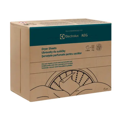 Servetele parfumate pentru uscator, Electrolux M2YHDS03, 40 bucati