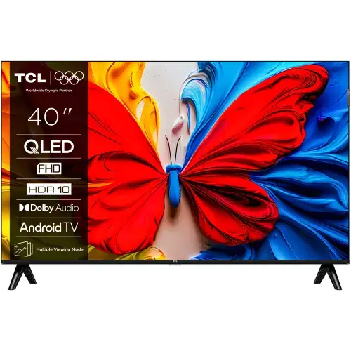 Televizor QLED TCL 101 cm (40inch) 40S5K, Full HD, Smart TV, WiFi, CI+