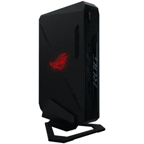 Calculator Sistem Mini PC Gaming ASUS ROG NUC RNUC14SRKU9189A2I, Procesor Intel® Core™ Ultra 9 185H, 16 cores, pana la 5.1 GHz, 24MB, 32GB DDR5, 1TB SSD, NVIDIA GeForce RTX 4070, Windows 11 Home (Negru)