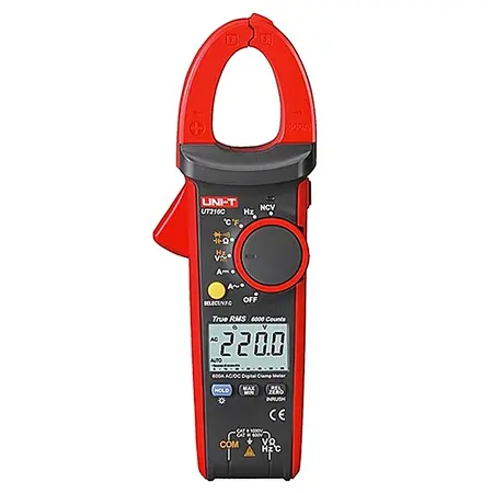 Clampmetru digital UNI-T UT216C  600A TRUE RMS, LCD cu iluminare din spate, Bara grafica analogica: 61 segmente
