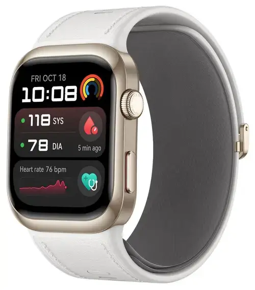 Smartwatch HUAWEI Watch D2, Ecran AMOLED 1.82inch, 48mm, Bluetooth, Android/iOS, Senzor ECG, IP68 (Auriu)