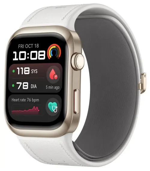 Smartwatch HUAWEI Watch D2, Ecran AMOLED 1.82inch, 48mm, Bluetooth, Android/iOS, Senzor ECG, IP68 (Auriu)