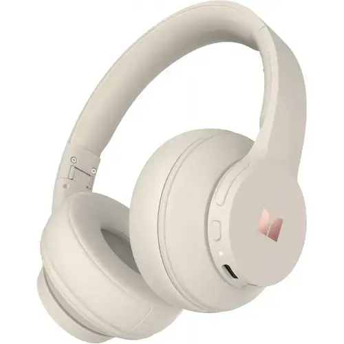 Casti Stereo Wireless Monster Mission 100, Bluetooth, MultiPoint, A2DP, ANC, Alb