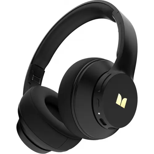 Casti Stereo Wireless Monster Mission 100, Bluetooth, MultiPoint, A2DP, ANC, Negru