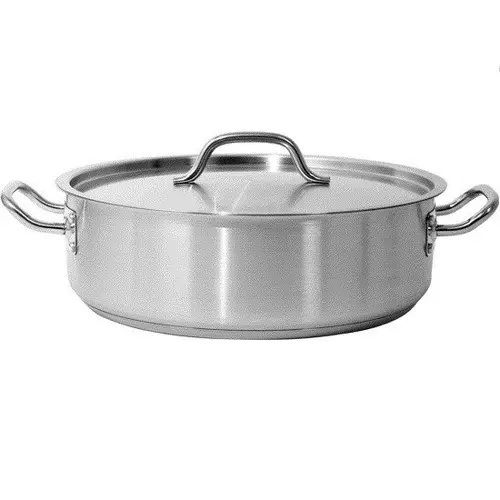 Oala joasa Yato YG-00055, 11.2 Litri, 36 x 11 cm, Inox (Argintiu)