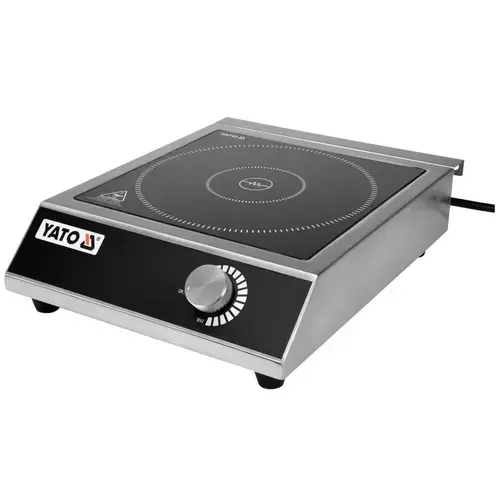 Plita cu inductie Yato YG-04700, 3500 W, Reglare manuala (Gri)