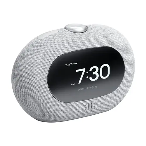 Radio cu ceas JBL Horizon 3, Dab/Dab+/FM, Bluetooth, Alarma, Lumina ambientala, Gri