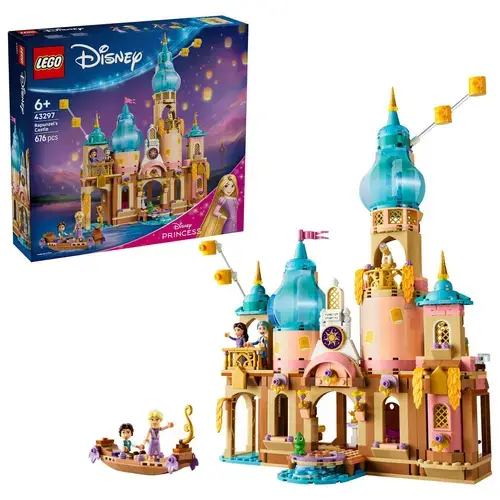 LEGO® Disney Princess Castelul lui Rapunzel 43297, 676 de piese