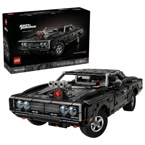 LEGO® Technic Masina Dodge Charger R/T din Fast and Furious 42231, 1516 de piese