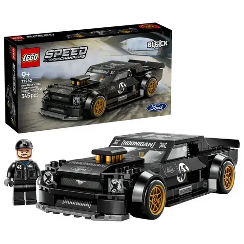 LEGO® Speed Champions 65 Ford Mustang Hoonicorn V1 al lui Ken Block 77262, 345 de piese