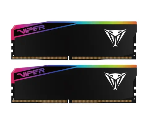 Memorii Patriot Viper Elite 5 Ultra RGB 64GB (2 x 32 GB) DDR5 6000MHz CL28 Dual Channel Kit