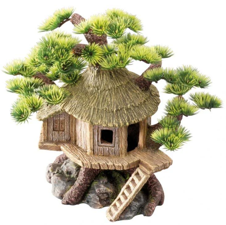 AQUA D'ELLA Decoraţiune pentru acvarii Casă Bonsai 20x15,5x20cm