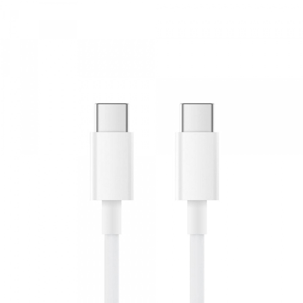 Cablu Date si Incarcare USB-C - USB-C Lito, 18W, 2m, Alb