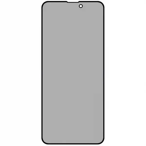 Folie de protectie Ecran Privacy HOCO G15 pentru Apple iPhone 16 / 15, Sticla Securizata, Full Glue, 5D