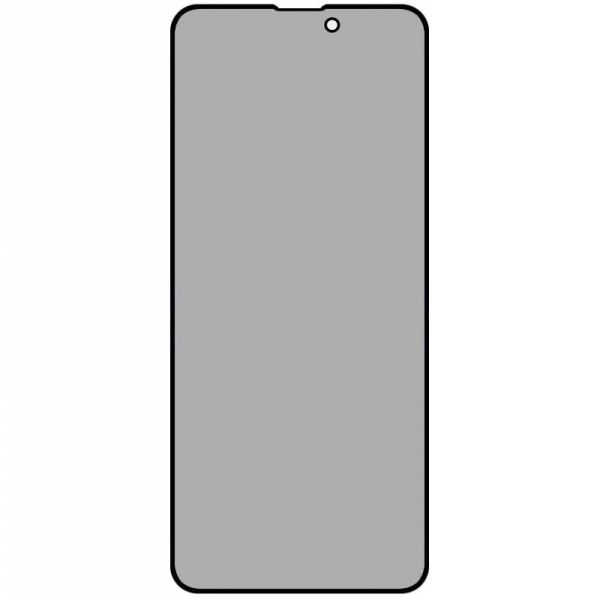 Folie de protectie Ecran Privacy HOCO G15 pentru Apple iPhone 16 / 15, Sticla Securizata, Full Glue, 5D