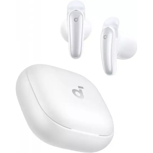 Handsfree Bluetooth Anker Soundcore Liberty Buds, TWS, ANC, Alb D1200G21
