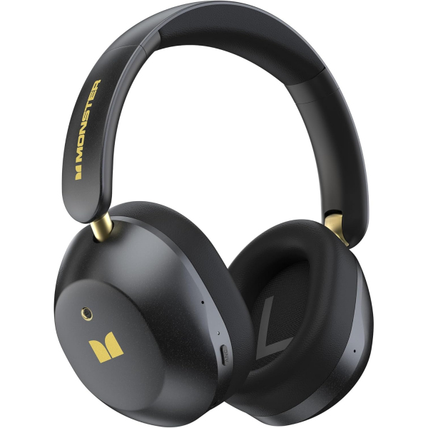 Handsfree Bluetooth Monster Persona 6th, MultiPoint, A2DP, ANC, Negru