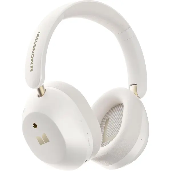 Handsfree Bluetooth Monster Persona 6th, MultiPoint, A2DP, ANC, Alb