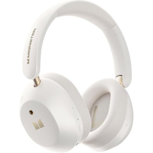 Handsfree Bluetooth Monster Persona 6th, MultiPoint, A2DP, ANC, Alb