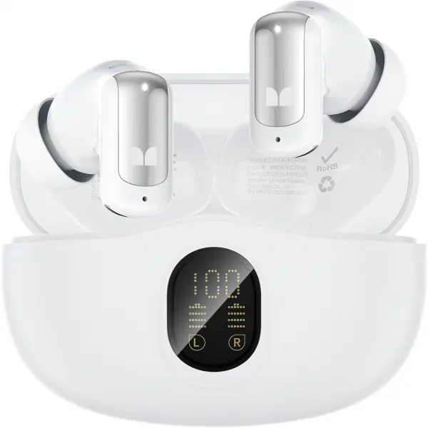 Handsfree Bluetooth Monster N-Lite 217, TWS, Alb