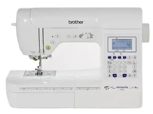 Masina de Cusut computerizata Brother Innov-Is F410, 100 cusaturi (Alb)