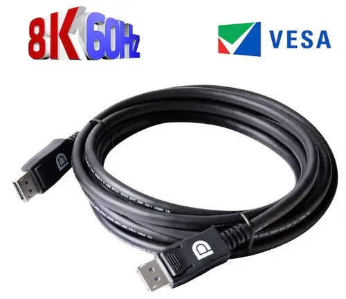 Cablu Club3D CAC-1060 DisplayPort - DisplayPort, 1.4, 8K, 60 Hz, 3 m (Negru)