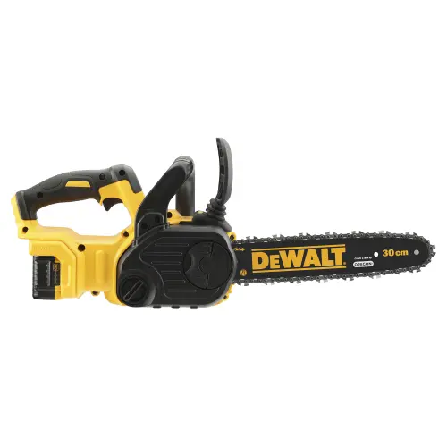 Fierastrau cu lant Dewalt DCM565P1-QW, 18V, 30 cm lungime, acumulator 5 Ah