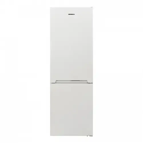 Combina frigorifica Heinner HC-V341E++, 340 L, Clasa E, Less Frost, Lumina LED, Usi reversibile, H 186 cm (Alb)