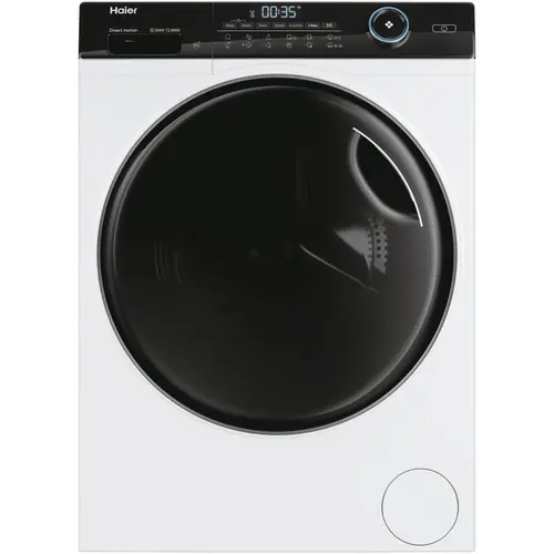 Masina de spalat rufe Haier HW100-B14959U1-S, 10 kg, 1400 RPM, Motor Direct Motion, Wi-Fi, Refresh, ABT, Steam, iTime, Pillow Drum, Dual Spray, Clasa A (Alb)