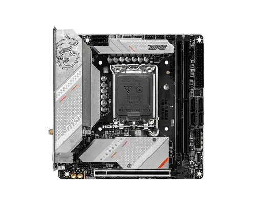 Placa de baza MSI MPG B760I EDGE WIFI, DDR5, Intel B760, LGA 1700, mITX