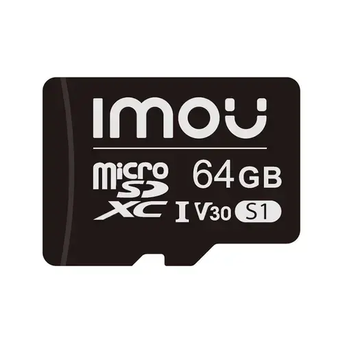 Card de memorie IMOU ST2-64-S1, 64GB, microSDXC Clasa 10, U1