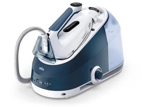 Statie de calcat Braun CareStyle 5 IS 5245 BL, 2400 W, Talpa Eloxal, 7 bari, Rezervor 2 l, Jet de abur 480 g/min (Albastru)
