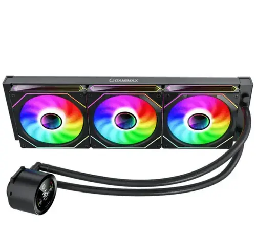 Cooler CPU Gamemax Iceburg 360 Digital, 1800rpm (Negru)