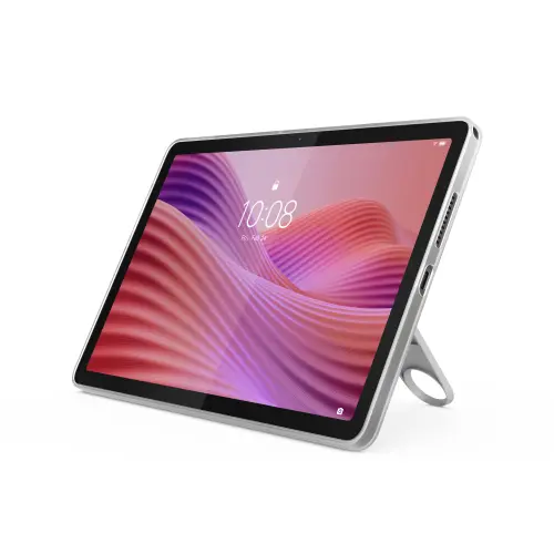 Tableta Lenovo Tab TB311XU LTE, Procesor Mediatek Helio G85 Octa-Core 1.8GHz, Ecran TFT LCD 10.1inch, 4GB RAM, 128GB Flash, 8MP, Wi-Fi 5, Bluetooth, 4G, Android 14 + Husa Clear Case (Gri)