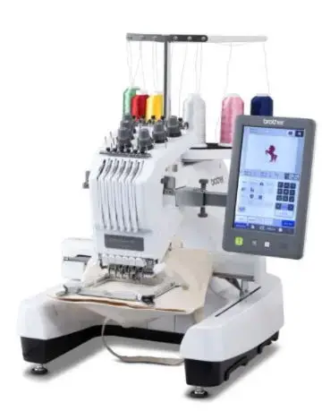 Masina de brodat semi-profesionala Brother PR680W, 763 modele, 50 fonturi, Wi-fi (Alb)
