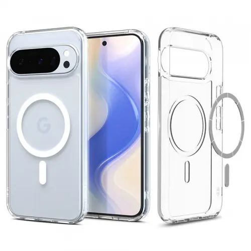 Husa Spigen Ultra Hybrid, MagSafe pentru Google Pixel 10 Pro / 10,  Alb