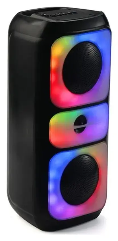 Boxa Tracer Powervox P2, 20W, Bluetooth 5.0, iluminare RGB (Negru)