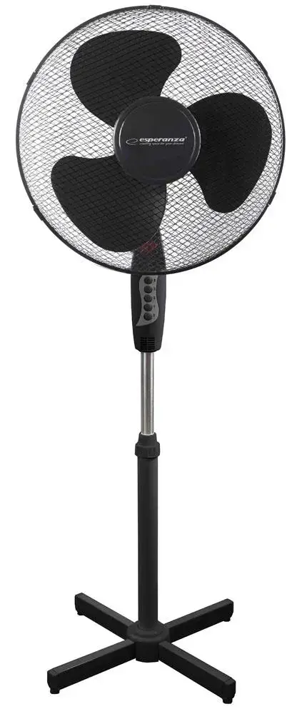 Ventilator cu picior Esperanza EHF001KK, 50W (Negru)