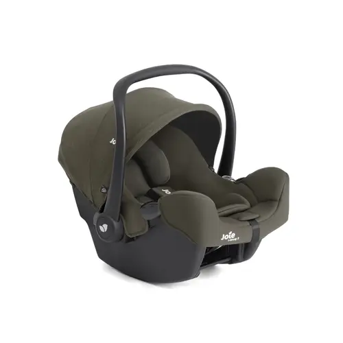 Scoica auto Joie i-Snug 2 Fern, cu tetiera reglabila, 40-75 cm, testata ADAC si certificata R129, Negru/Verde