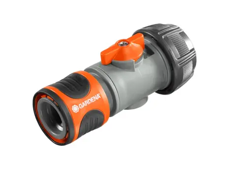 Conector Waterstop Gardena 00943-50, 19mm, 3/4inch (Portocaliu/Gri)