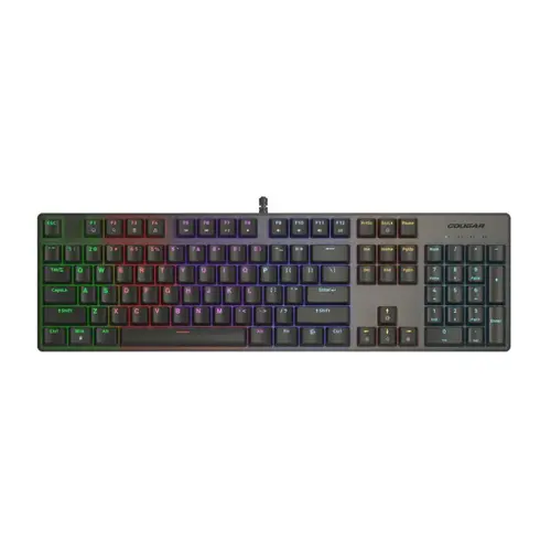 Tastatura Gaming Cougar Ultimus Ex, iluminare RGB, Mecanica, Wired, USB (Negru)